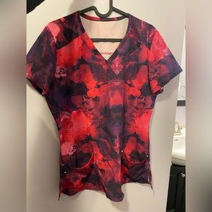 Nurse scrub tops